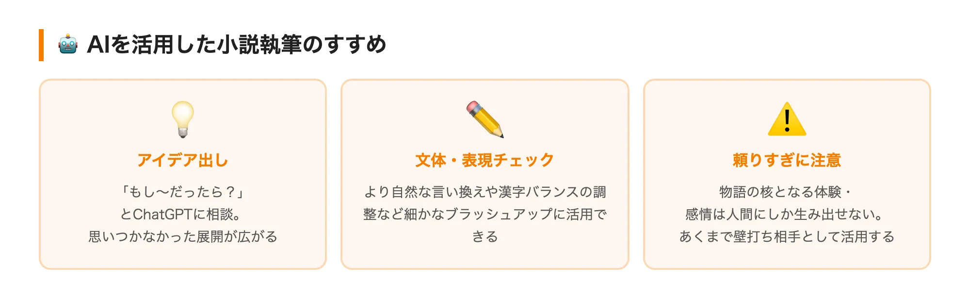 AIを活用すると小説執筆がもっと楽しくなる